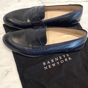 PENNY LOAFERS 38.5 / BLACK / BARNEY'S
